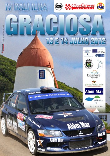 O cartaz do evento...