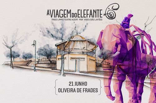 'A Viagem do Elefante' 21 de junho em Oliveira de Frades