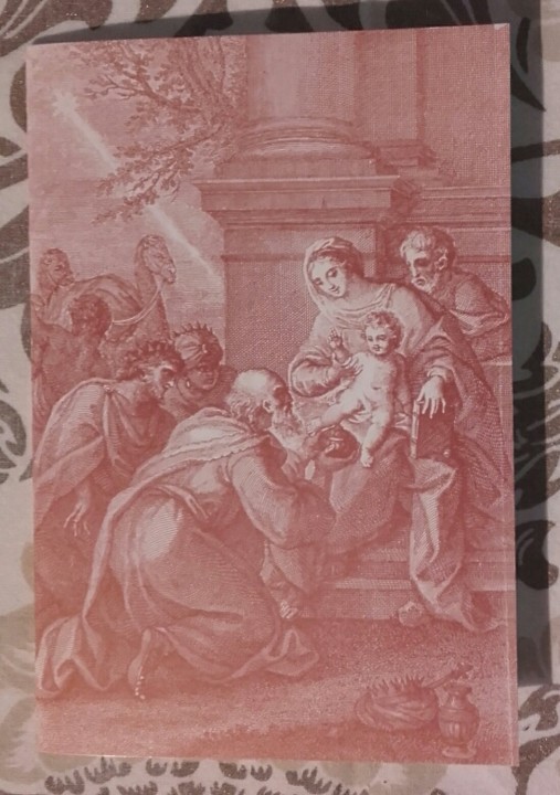 Adoracao dos Magos- Gravura de Bartollozzi. Calcog Adoracao dos Magos- Gravura de Bartollozzi. Calcog