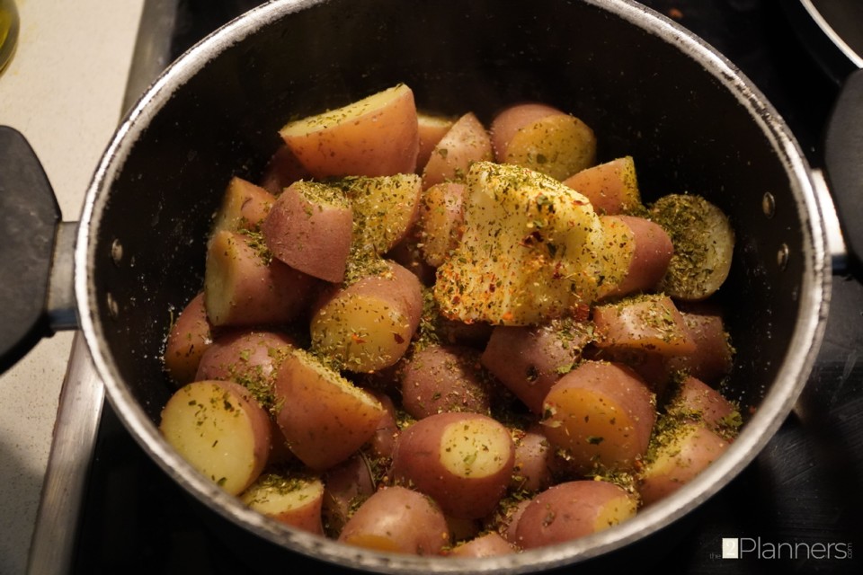 Turkey Schnitzel with Buttery Roasted Potatoes Recipe - The 2 Planners