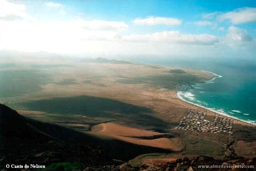 Praia de Famara em Lanzarote