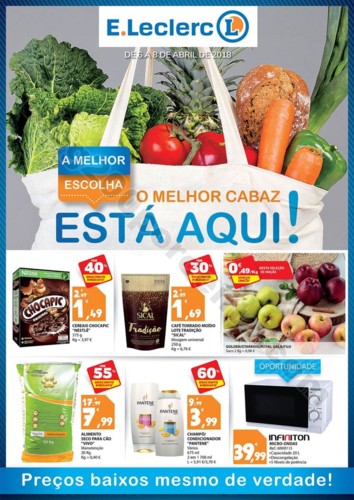 Folheto Extra E-LECLERC Cabazes promoções de 6 a