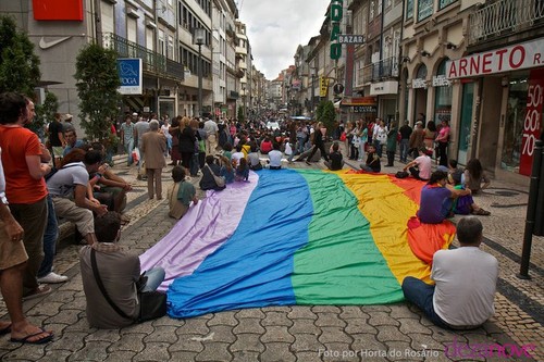 Marcha LGBT do Porto em 2011 - foto de Horta do Rosário