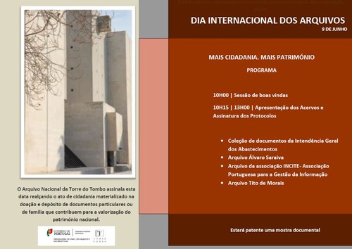 DIA INTERNACIONAL DOS ARQUIVOS