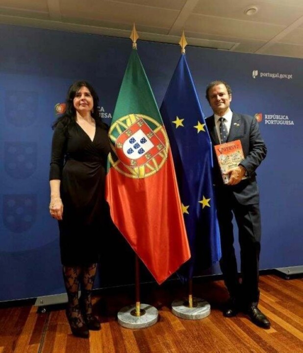 Vitor e Trinn na Mostra gastronómica.jpg