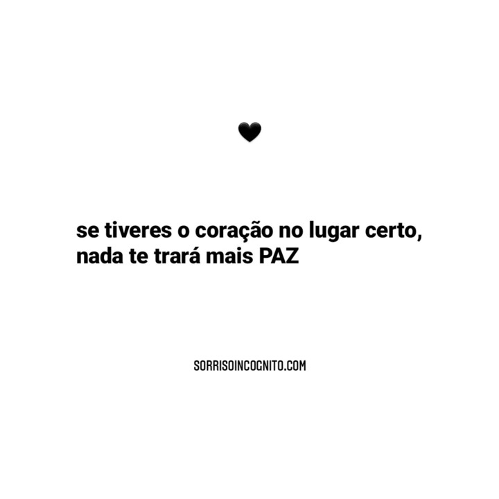 O mundo precisa de paz