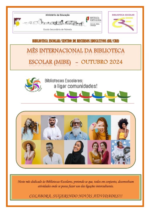 Cartaz-MÊS INTERNACIONAL DAS BIBLIOTECAS ESCOLARE