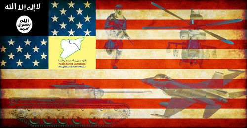 Futura Bandeira do Estado Plano B (aka Curdistão Sírio, aka Rojava, aka Mais 1 Estado dos EUA) Futura Bandeira do Estado Plano (aka Curdistão Sírio, aka Rojava, aka Mais 1 Estado dos EUA)