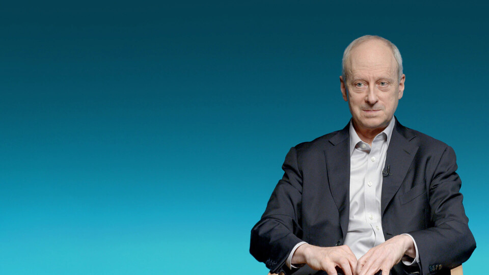 fotografia do filósofo Michael Sandel 