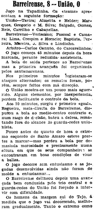 2)1936-37 ( 27 set 2936) taça preparação 2^.jor