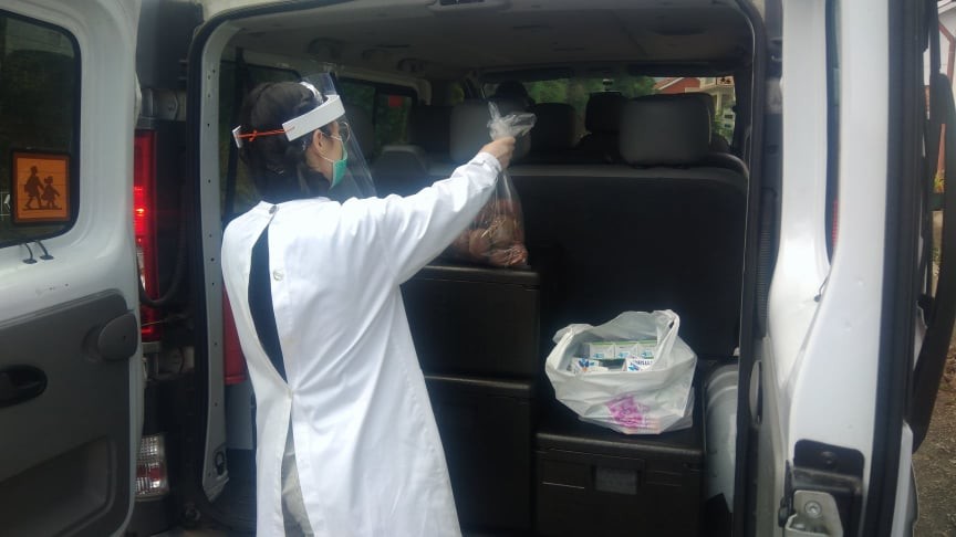 Distribuição de alimentos - crianças Escalão A