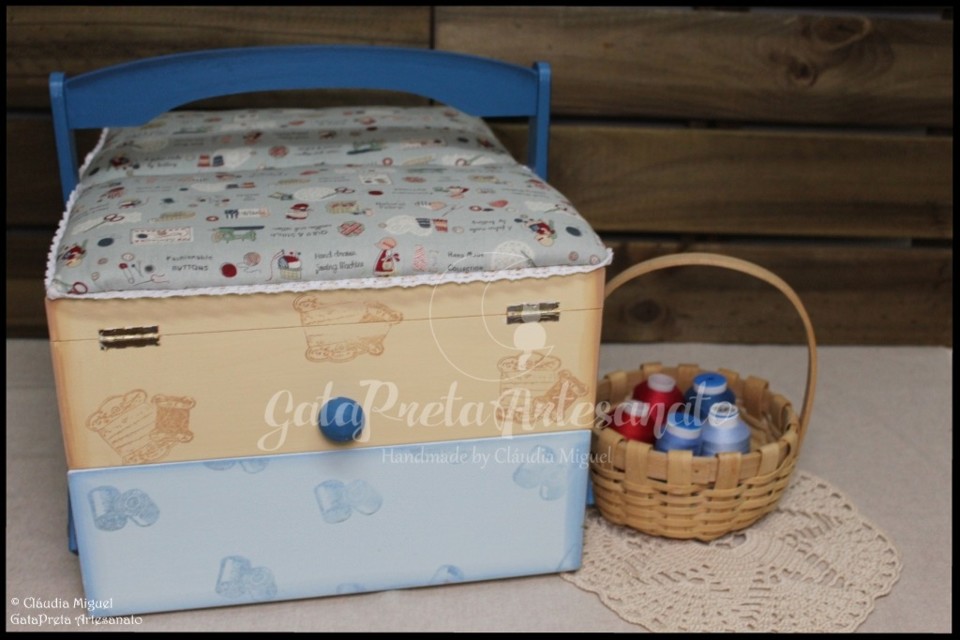 Caixa de costura mega-large Sewing Sunbonnet1.JPG
