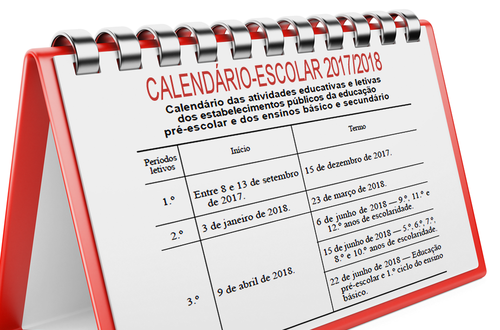 Calendário Períodos Escolares 2017-2018