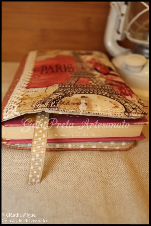 Capa para livros de bolso Paris sunset2.JPG