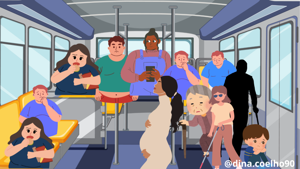 A vaca adulta diz para a gatinha ainda criança (2