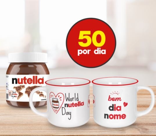 Passatempo World Nutella Day - Poupe Tostões com Cupões Passatempo World Nutella Day - Poupe Tostões com Cupões