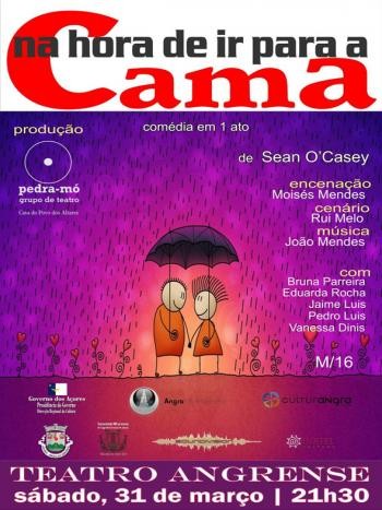 Amanhã à noite, no Teatro Angrense...