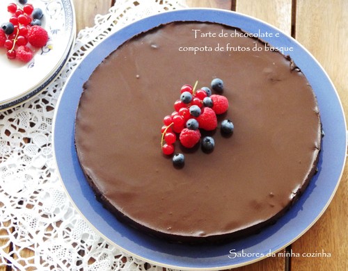 IMGP4004-Tarte de chocolate e compota de frutos do IMGP4004-Tarte de chocolate e compota de frutos do