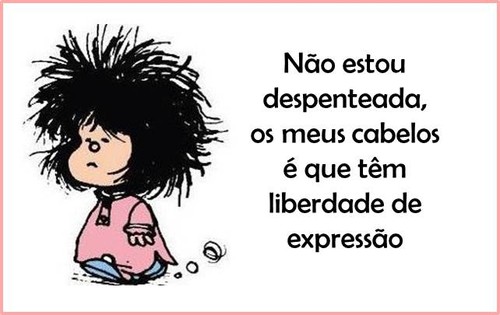 Bom dia #10 - A Mafaldinha diz que...