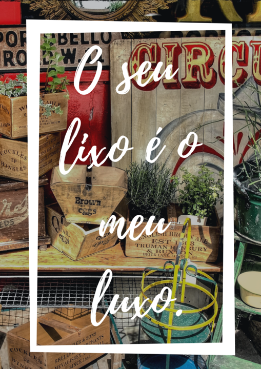 O SEU LIXO É O MEU LUXO by Primeira Casa da Rua.p