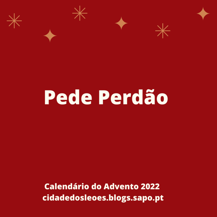 Imagem para as Redes Sociais a Vermelho e Dourado 