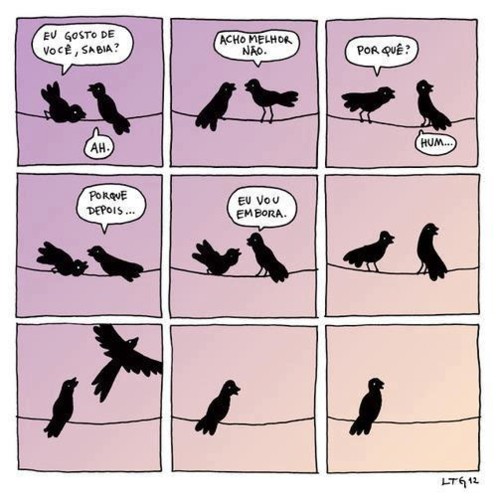 Gostar de alguém é muito bom e ouvir de alguém,