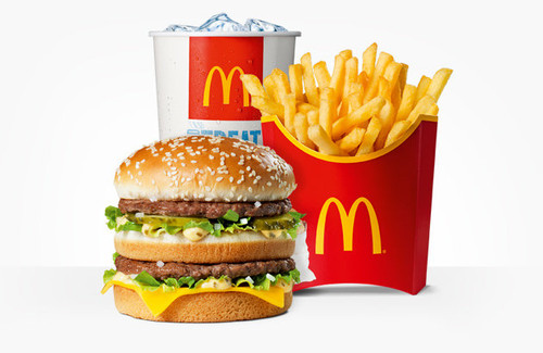 Menu Big Mac - McDonalds