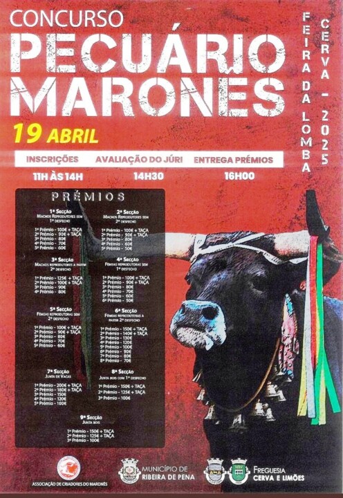 Vila de Cerva - Concurso Pecuário do Maronês - 2025
