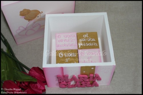 Caixas recordações de bebé Descanso das Bailari