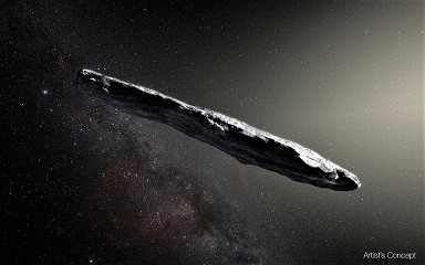 3577_Artist&#39;s_concept_of_cigar-shaped_space_rock..