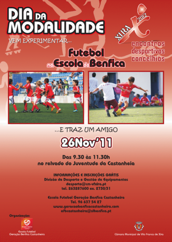 ESCOLA DE FUTEBOL DE DIA DE SÁBADO 