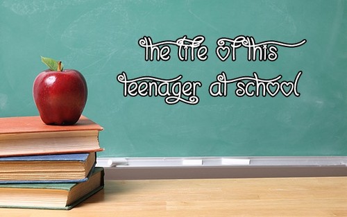 The life of this teenager at school.jpg