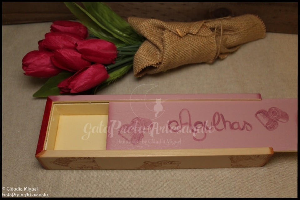 Caixa de costura XXL e caixa agulhas Sewing Quilts