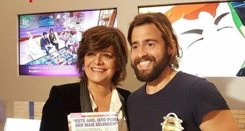 Júlia Pinheiro e João Manzarra (DR CARAS)