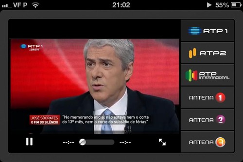 A entrevista em regresso de Sócrates...