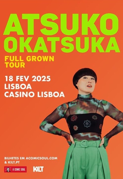 Casino Lisboa recebe Atsuko Okatsuka no dia 18 de 