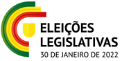 logótipo Eleições Legislativas 22_Horizontal co