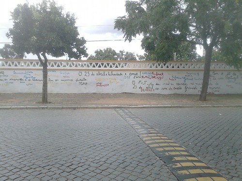 Mural 25 de Abril @ Cabeça Gorda, Beja