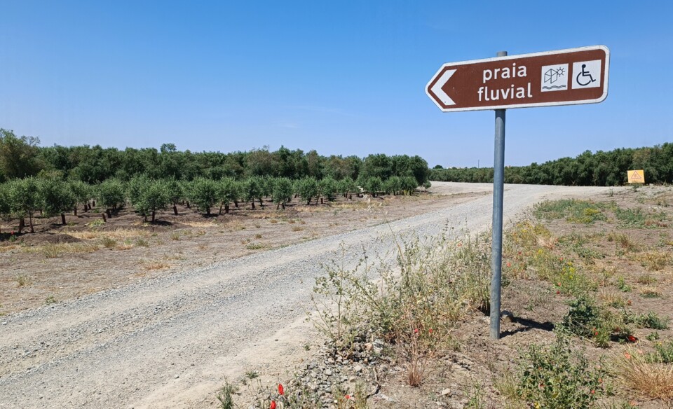 2 Estrada praia fluvial dos Cinco Reis - Início s