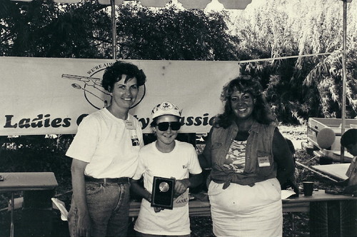 Kim Rhode a dar os primeiros passos