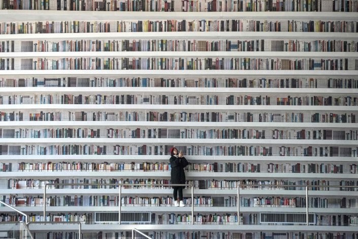 Biblioteca de Tianjin Binhai_Fred Dufour  AFP  Get