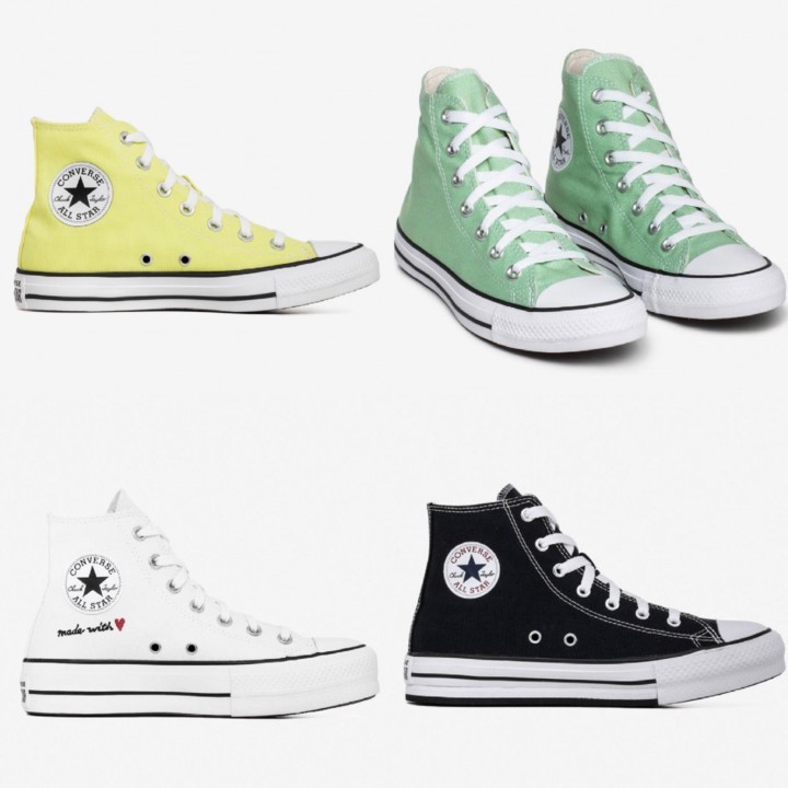Converse All Star, as novas cores e modelos! - GO CAROL