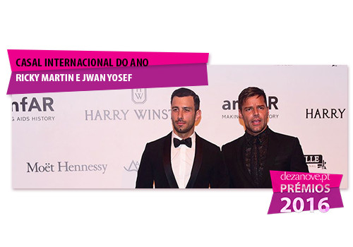 Casal Internacional do Ano - Ricky Martin e Jwan Y