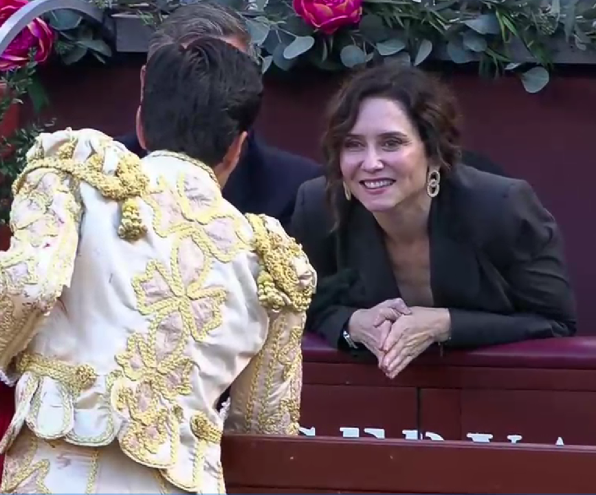 Brinde de Álvaro Lourenzo a Isabel Díaz Ayuso-Ma