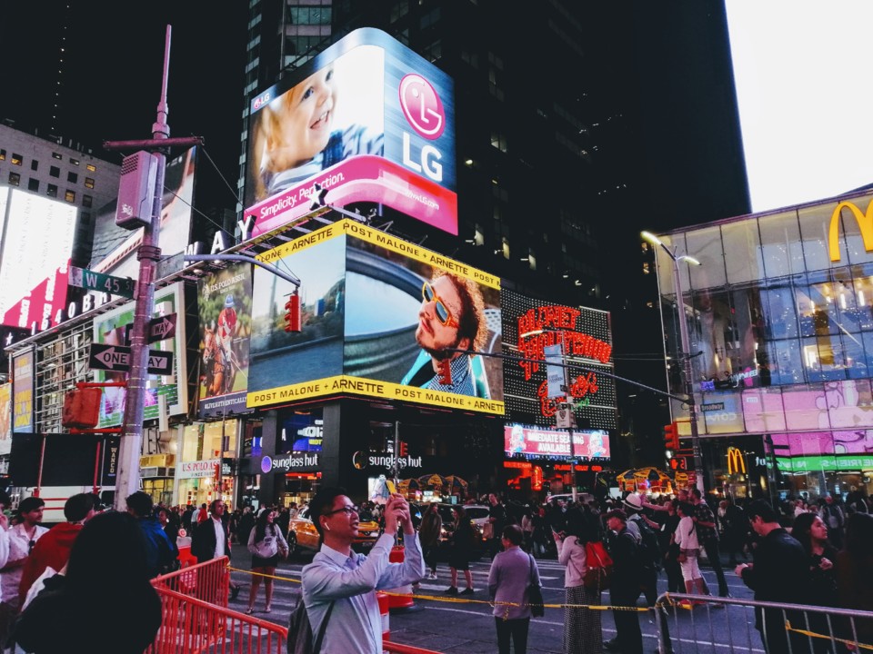 Times Square de noite