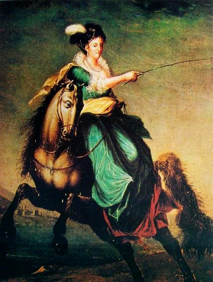 retrato-equestre-de-carlota-joaquina-of-spain-1830