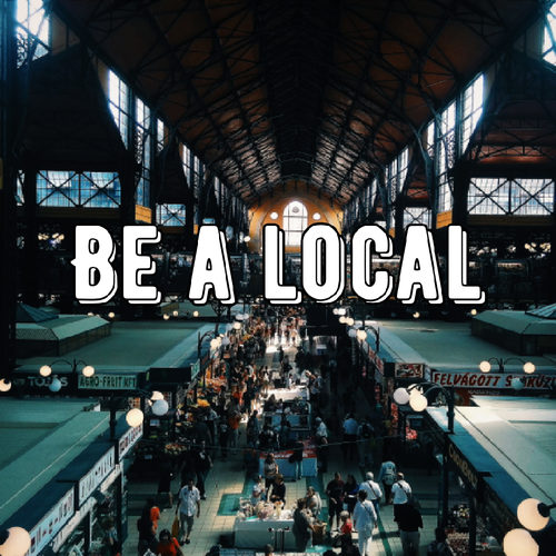 Be a local Be a local