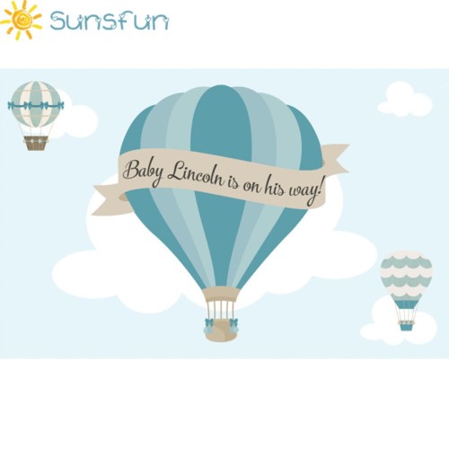 Sunsfun-7x5FT-Vinil-C-u-Nuvem-Tema-Do-Anivers-rio-