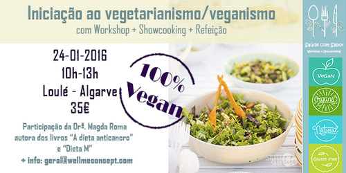 Loulé 24-01-2016 - iniciação ao vegetarianismo.