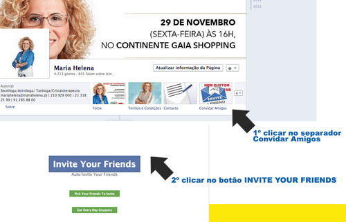 convidar amigos